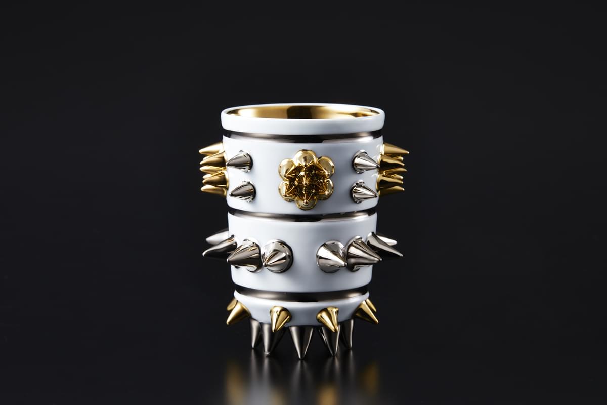 古賀崇洋氏による「SPIKY SAKE CUP」陶磁器のぐい呑み　ジャンク Stay at Home with ART」企画第2弾 陶芸家・古賀崇洋氏のぐい吞み新作